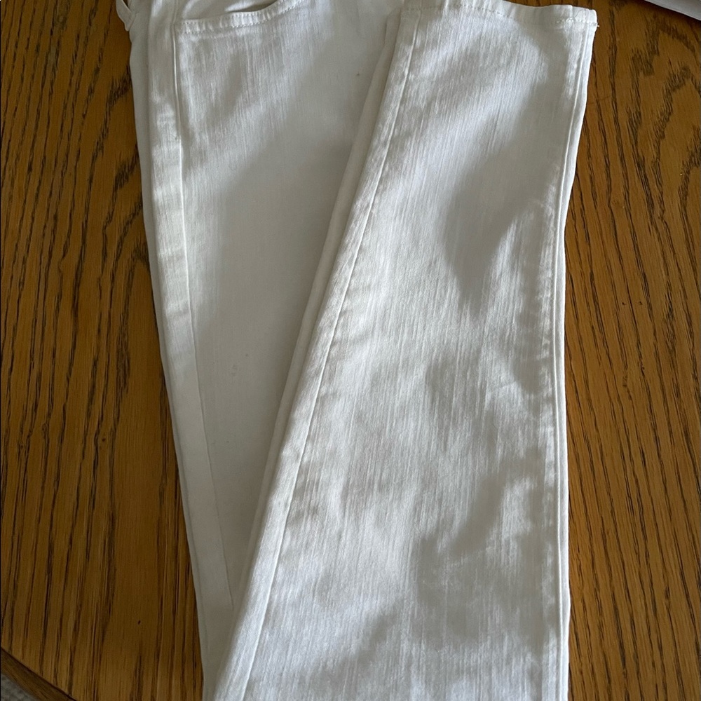 J brand white jeans